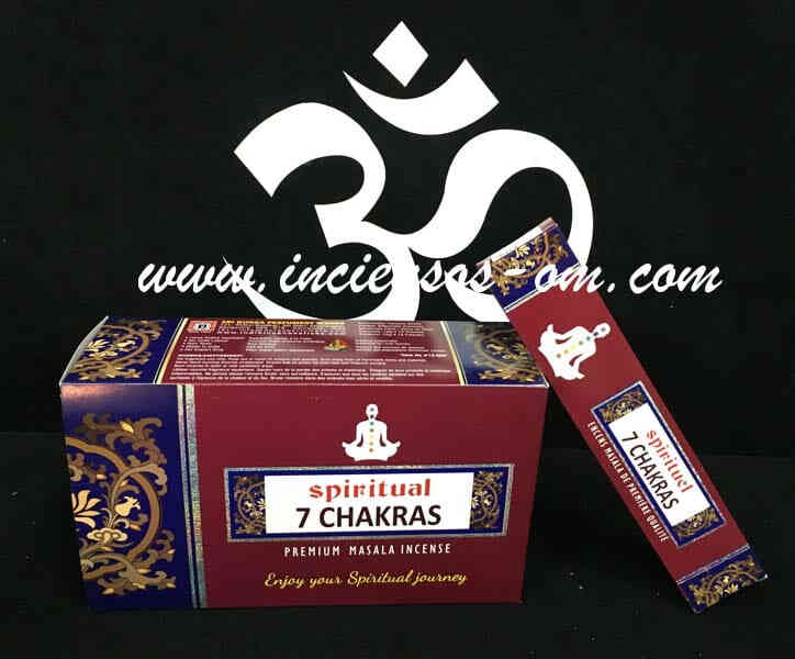 Incienso Spiritual 7 Chakras Sri Durga
